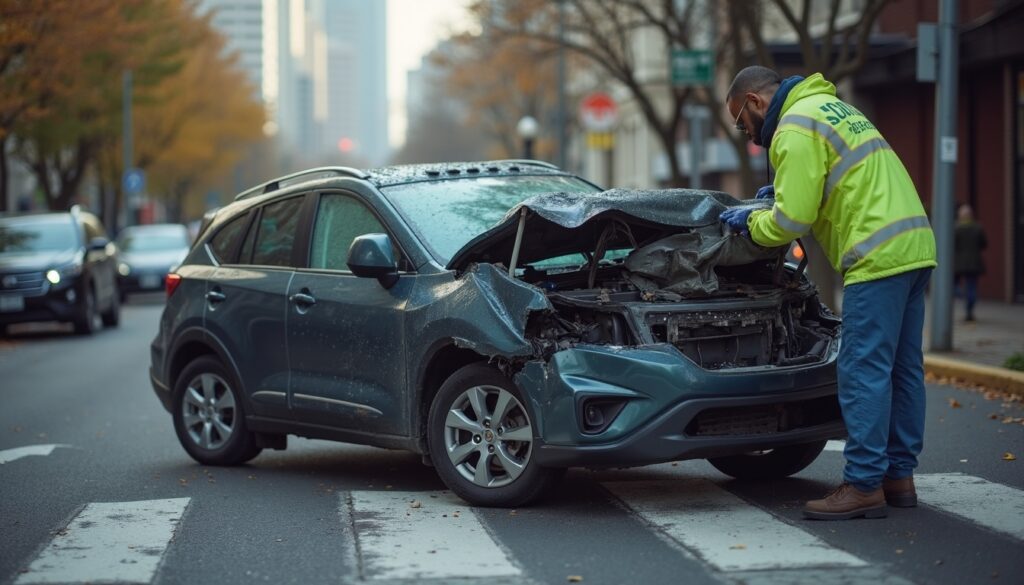 San Jose Pedestrian Accident: Car Strikes Person and Home on Foothill Drive 1