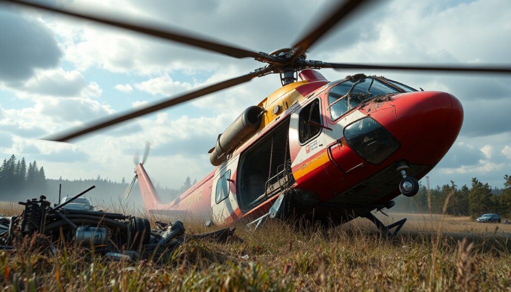 Calculadora de liquidación de accidentes de helicóptero 1