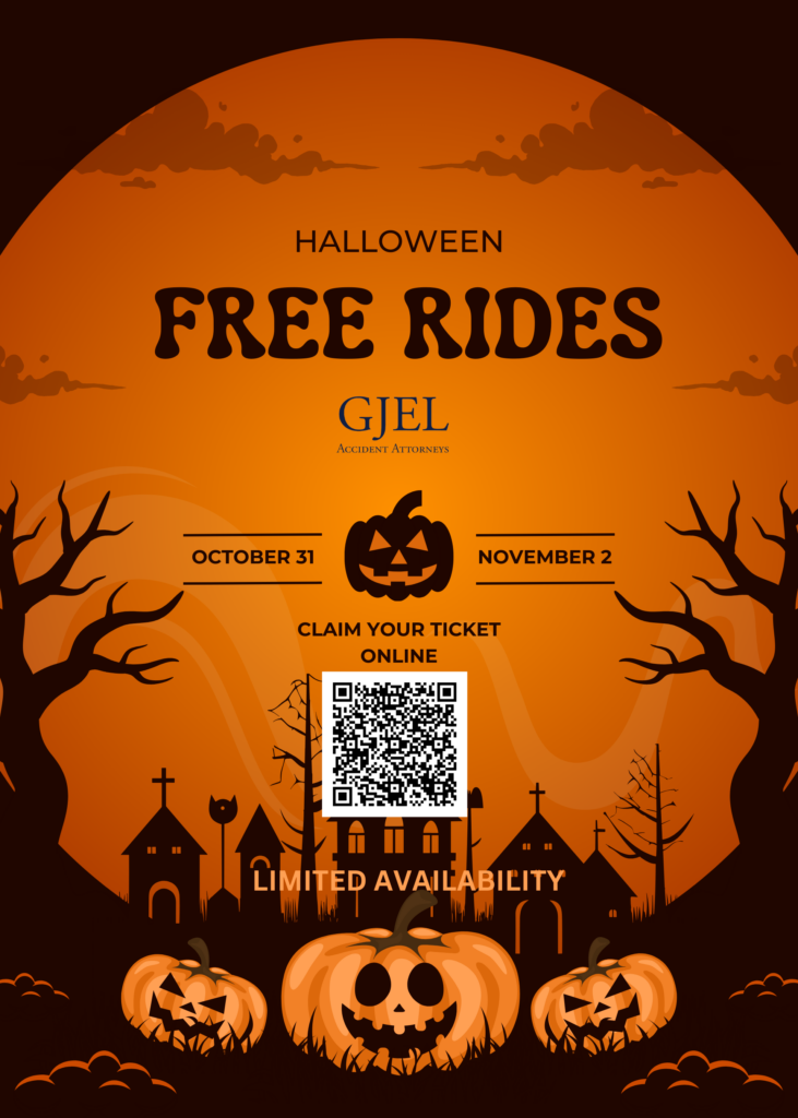 Free Cab Rides Halloween GJEL