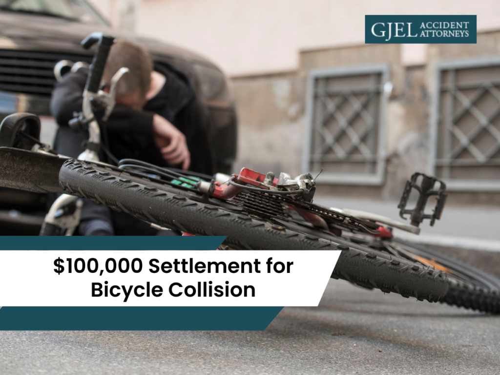 Cyclist Receives $100,000 Accident Settlement After Union City Collision 1